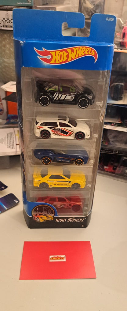 Hot Wheels Nightburnerz 5 Pack