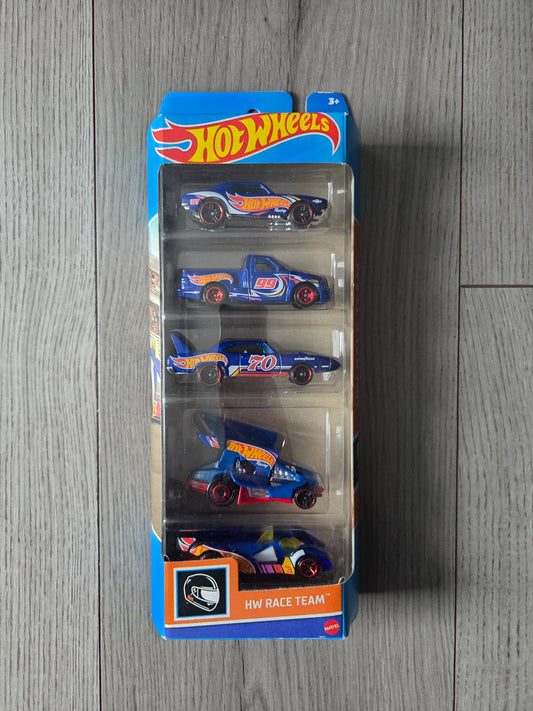 Hot Wheels Hw Race Team 5 Pack