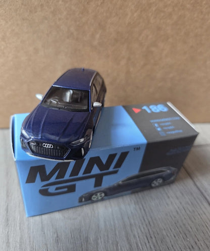 TSM Mini GT Audi RS6  avant Navarra Blue #186