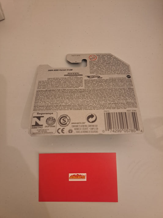 Hot Wheels Ferrari 512M *Damaged Blister*