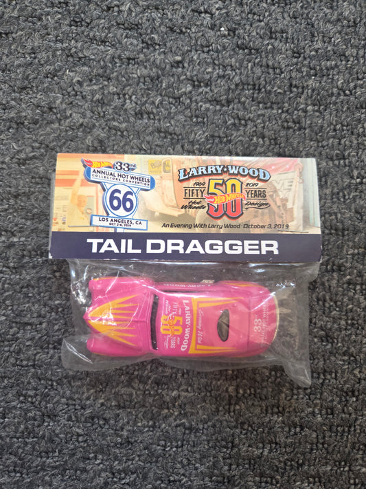 Hot Wheels L.a Convention Tail Dragger Baggie Exclusive