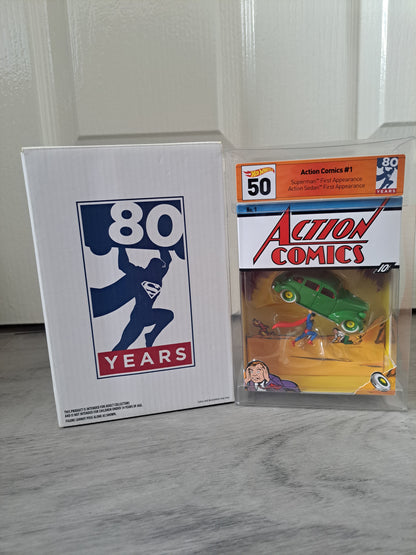 Hot Wheels Sdcc Superman  Comic