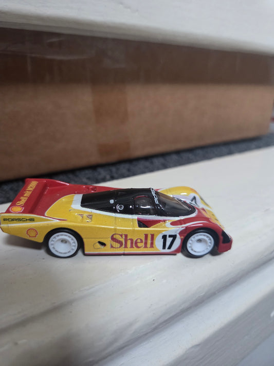 Hot wheels premium porsche 962 shell team transport loose