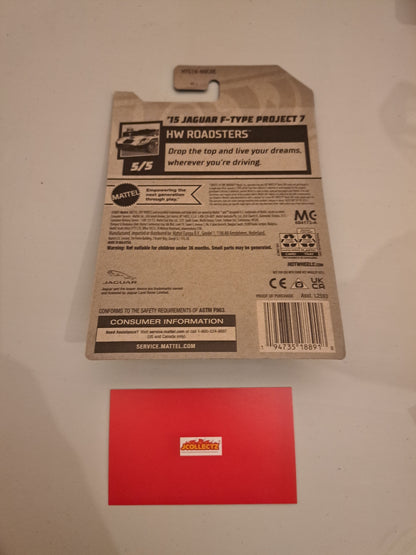 Hot Wheels Jaguar F Type Project 7 *Factory Sealed*