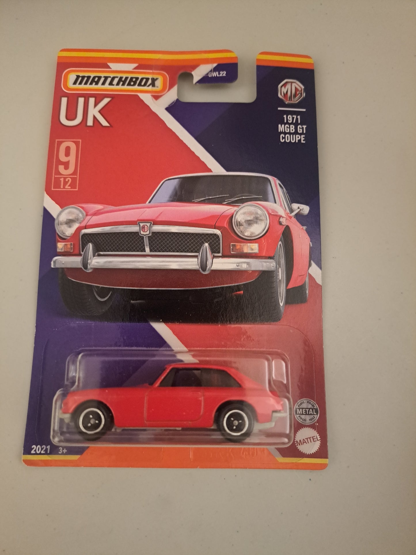 Matchbox 1971 Mgb Gt Coupe