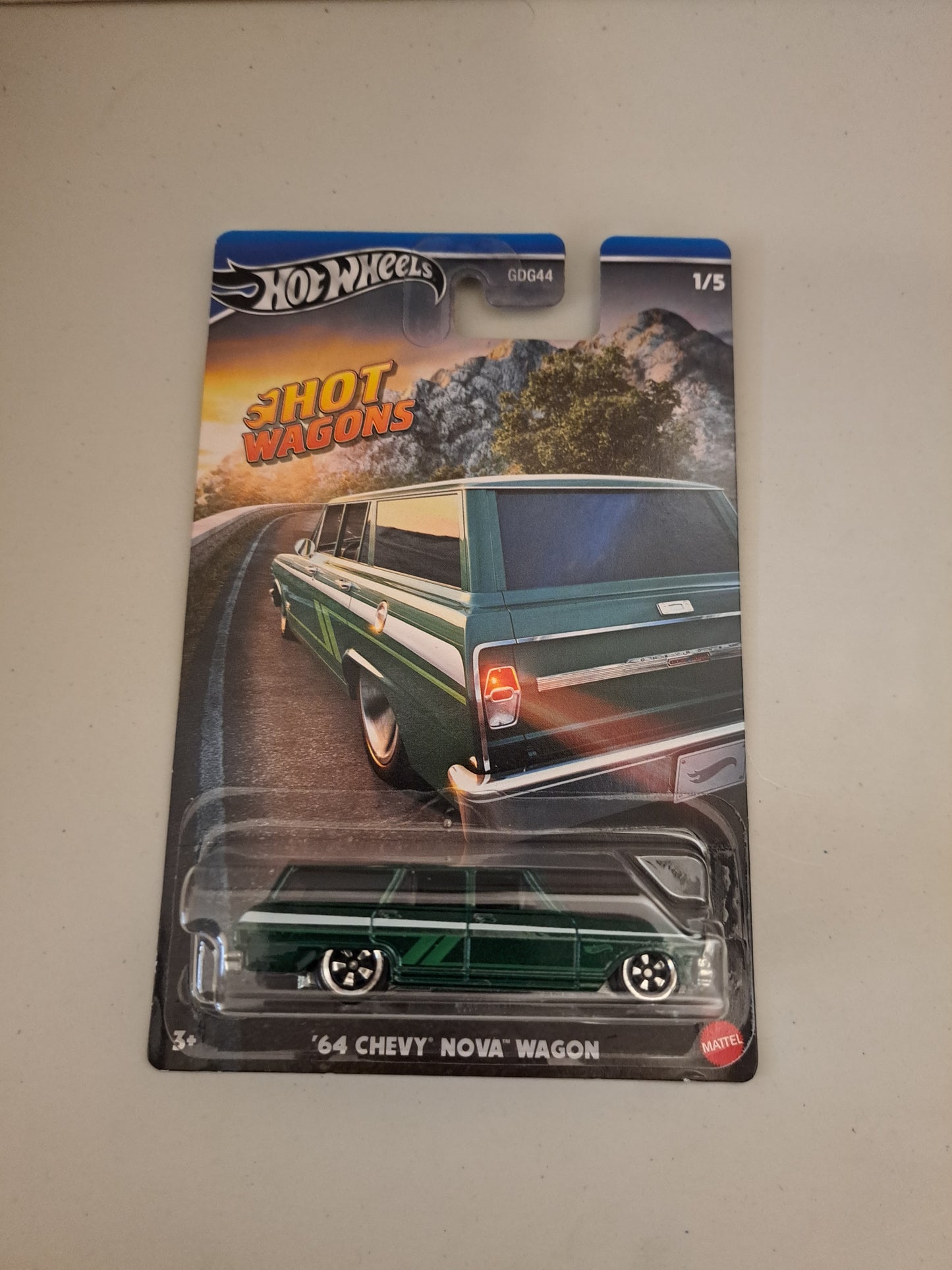 Hot Wheels Shot Wagons 64 Chevy Nova Wagon