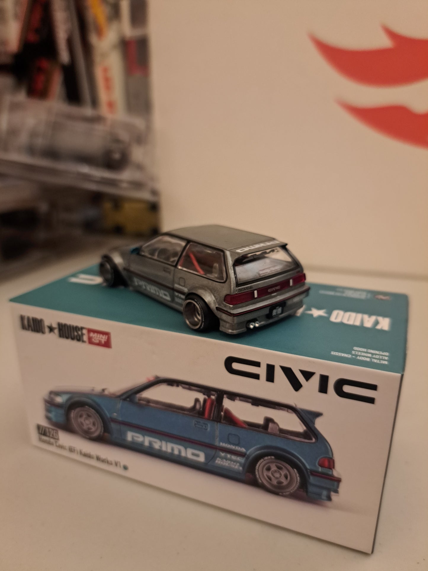 Kaido House/Mini Gt Honda Civic Ef *Chase*