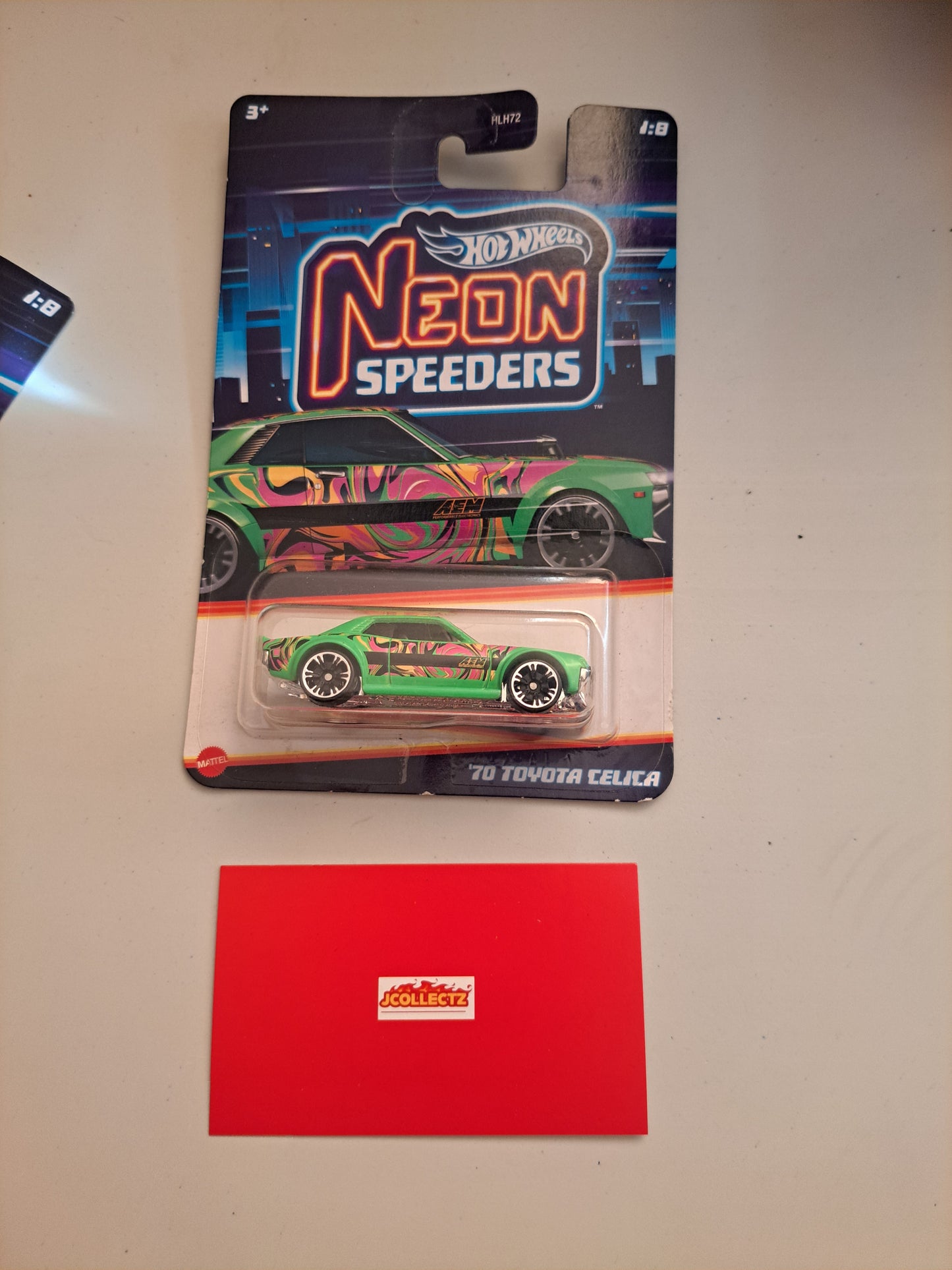 Hot Wheels Neón Speeders 70 Toyota Celica