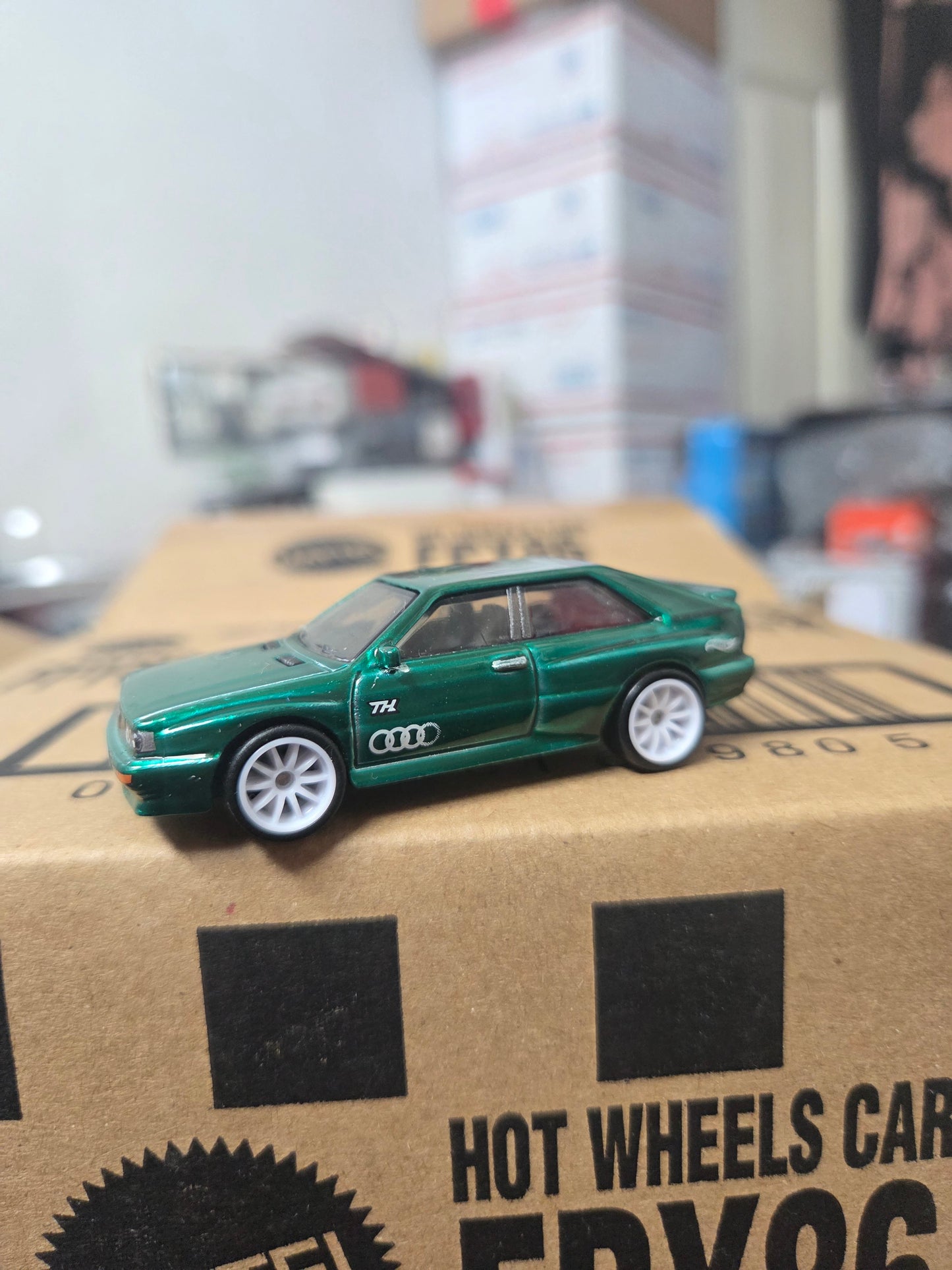 Hot Wheels Super Treasure Hunt 87 Audi Qauttro *Loose*