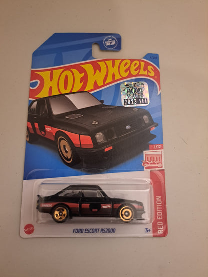 Hot Wheels Ford Escort Rs2000 Red Edition *Factory Sealed*