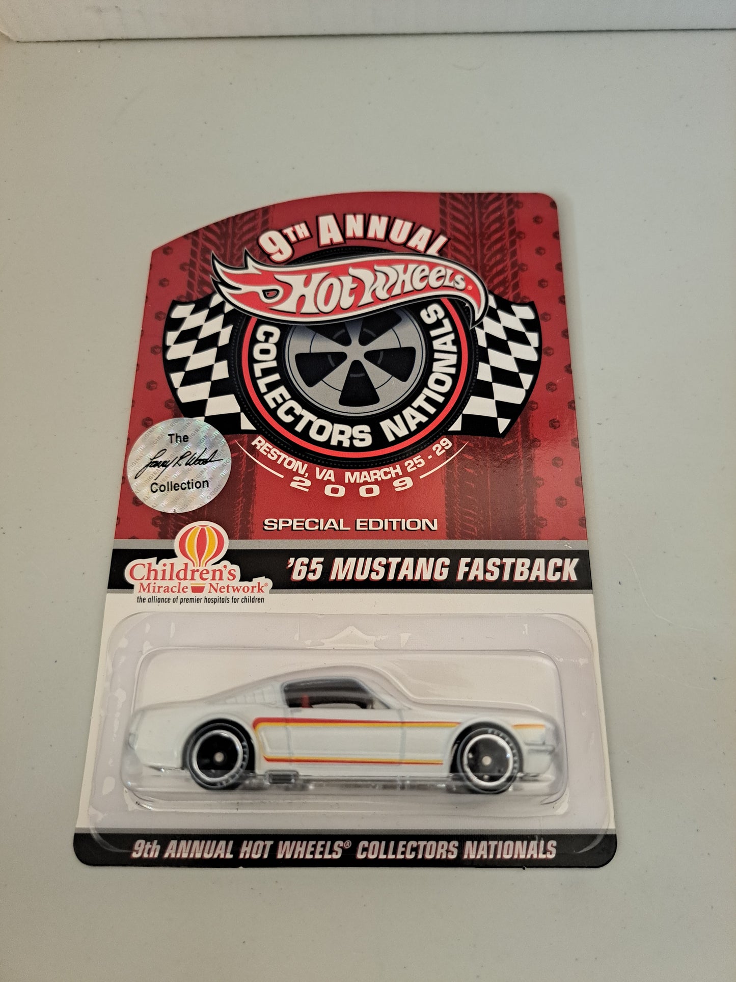 Hot Wheels 9th Collectors Nationals 65 Mustang Fastback *Larry Woods Personal Collection*