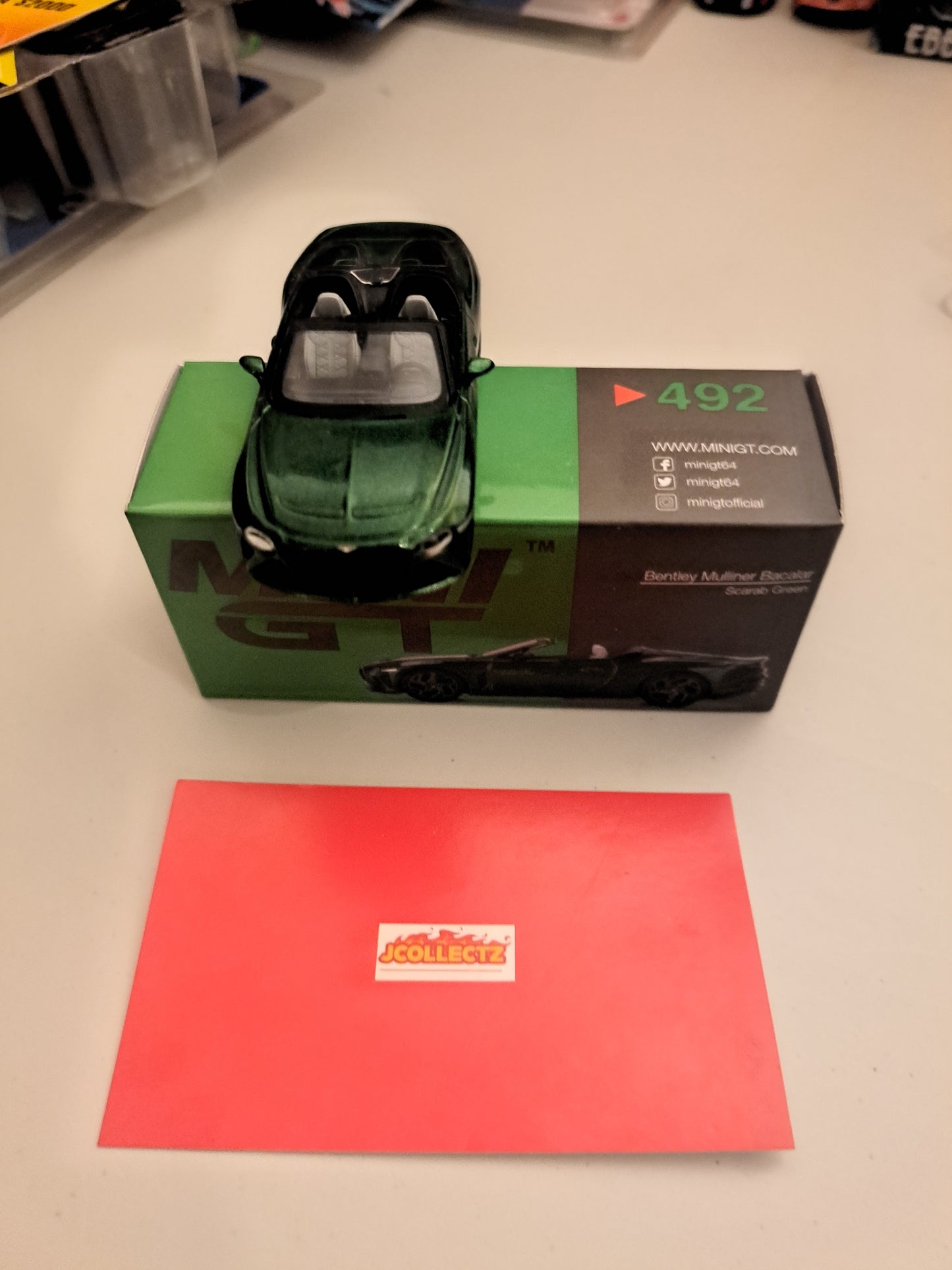 Mini Gt Bentley Mulliner Bacalar #492