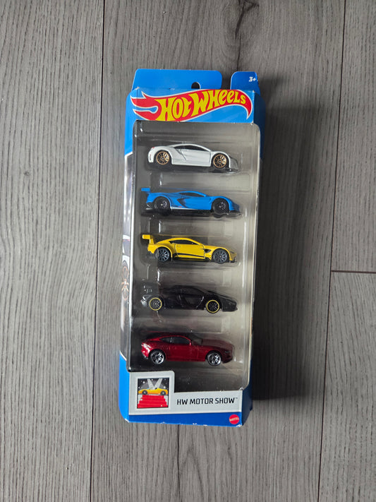Hot Wheels 5 Pack Hw Motorshow