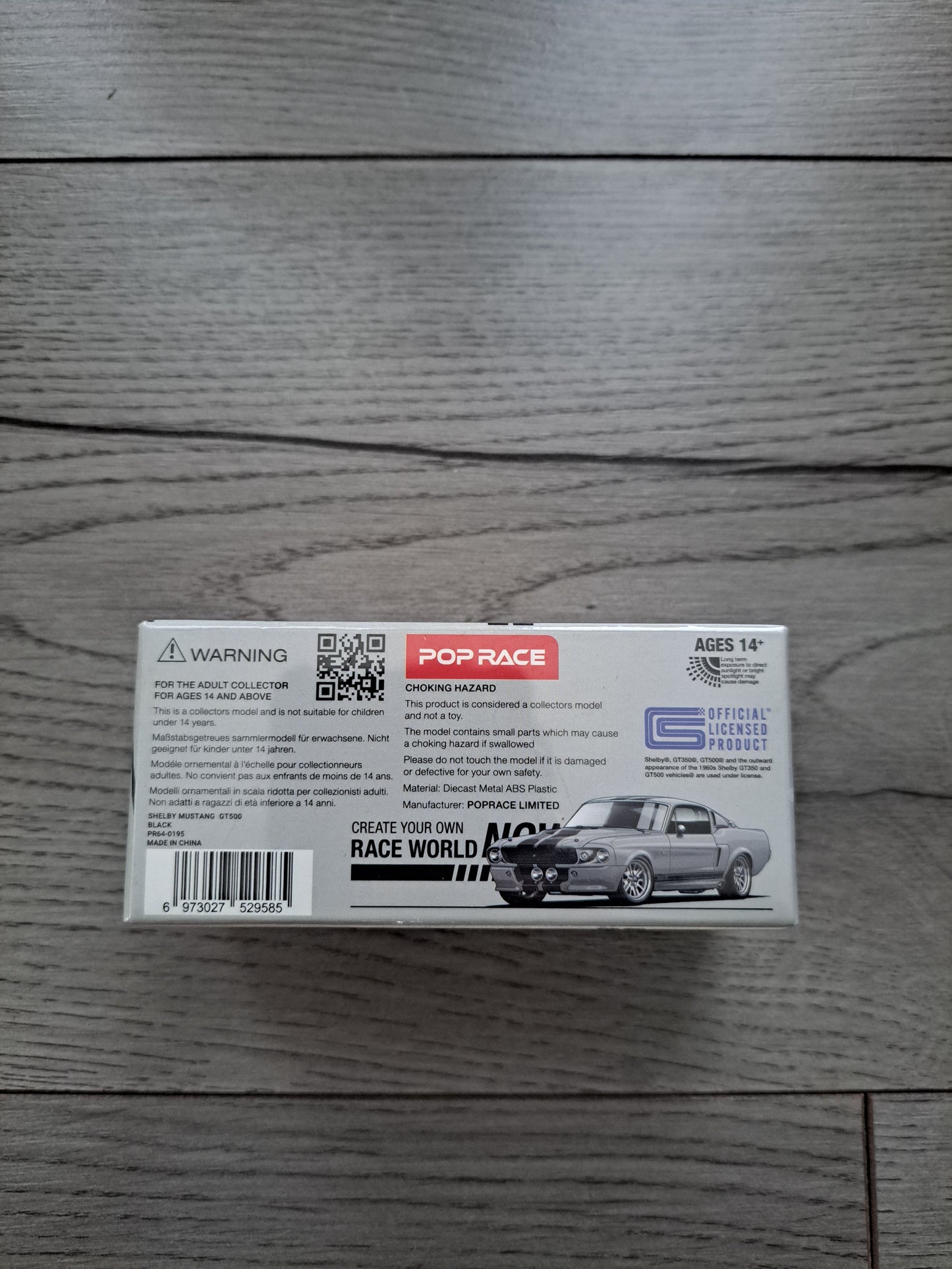 Pop Race Shelby Mustang Gt-500