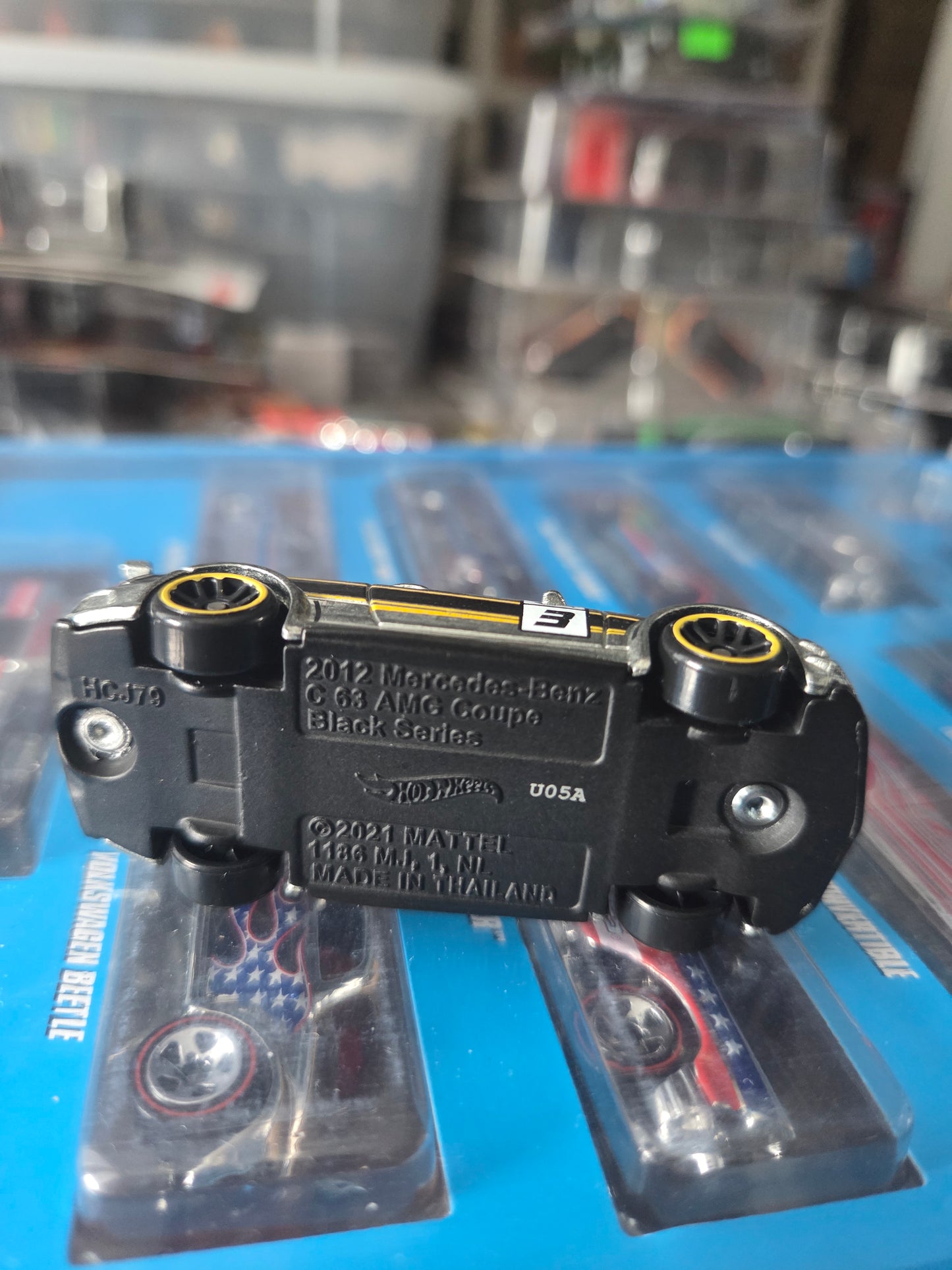 Hot wheels mercedes c63 amg coupe zamac *Loose*