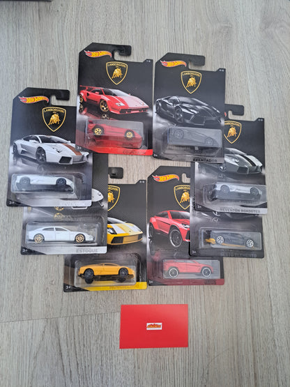Hot Wheels Lamborghini Set of 8