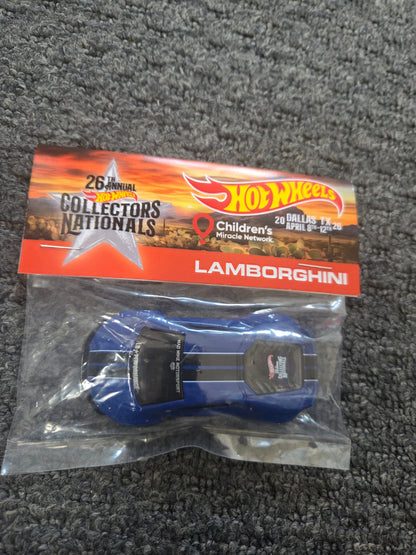 Hot Wheels Collectors Nationals 26th Lamborghini Lb Works  Huracan Blue Baggie Exclusive
