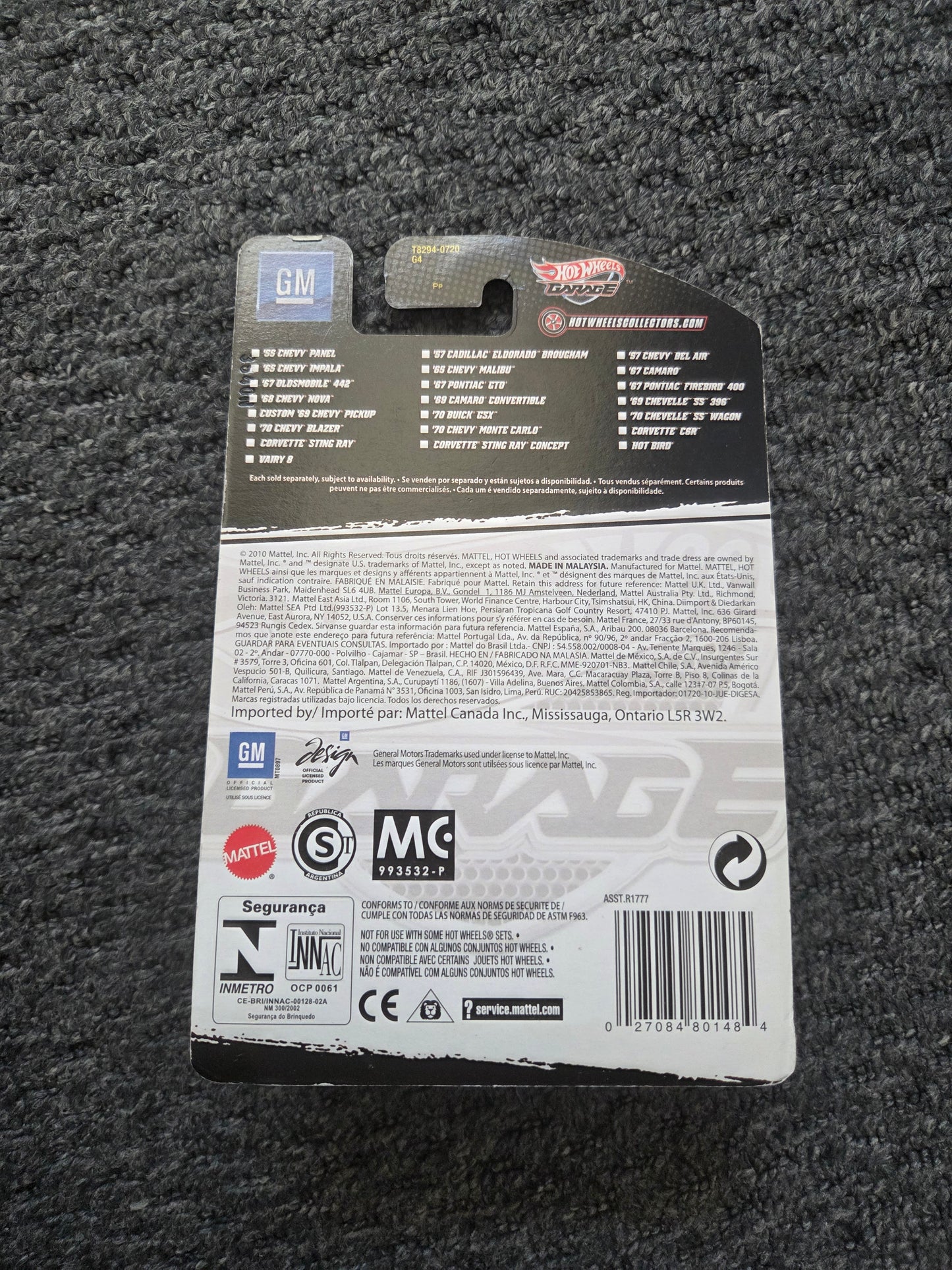 Hot wheels garage corvette stingray premium real rider