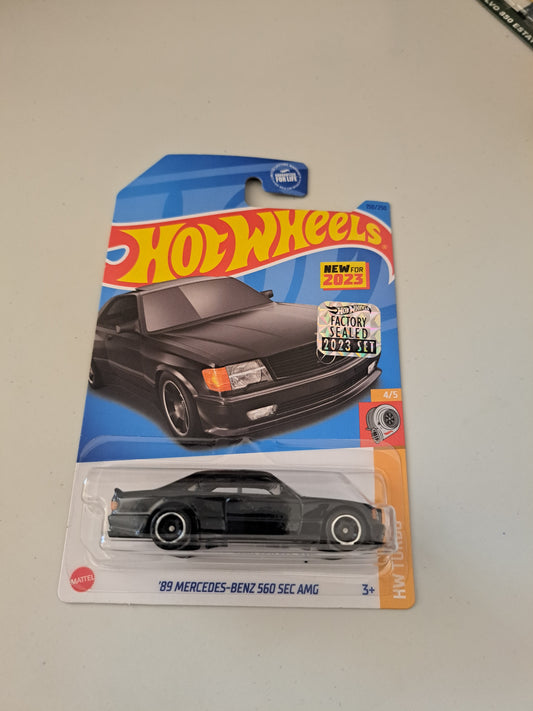 Hot Wheels 89 Mercedes-Benz 560 Sec Amg *Factory Sealed*