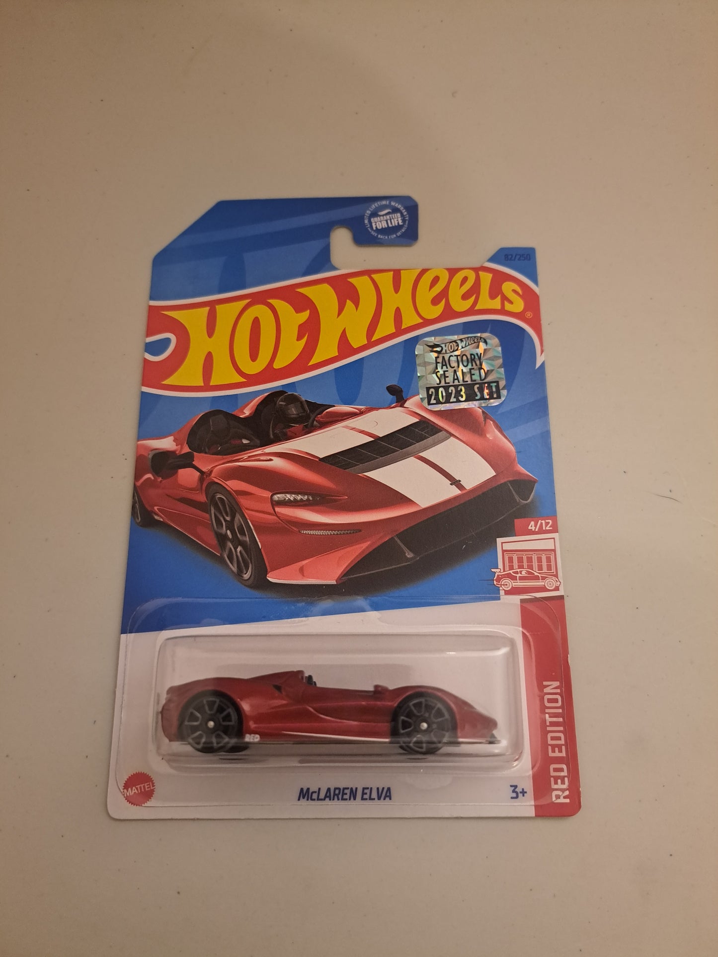 Hot Wheels Mclaren Elva Red Edition *Factory Sealed*