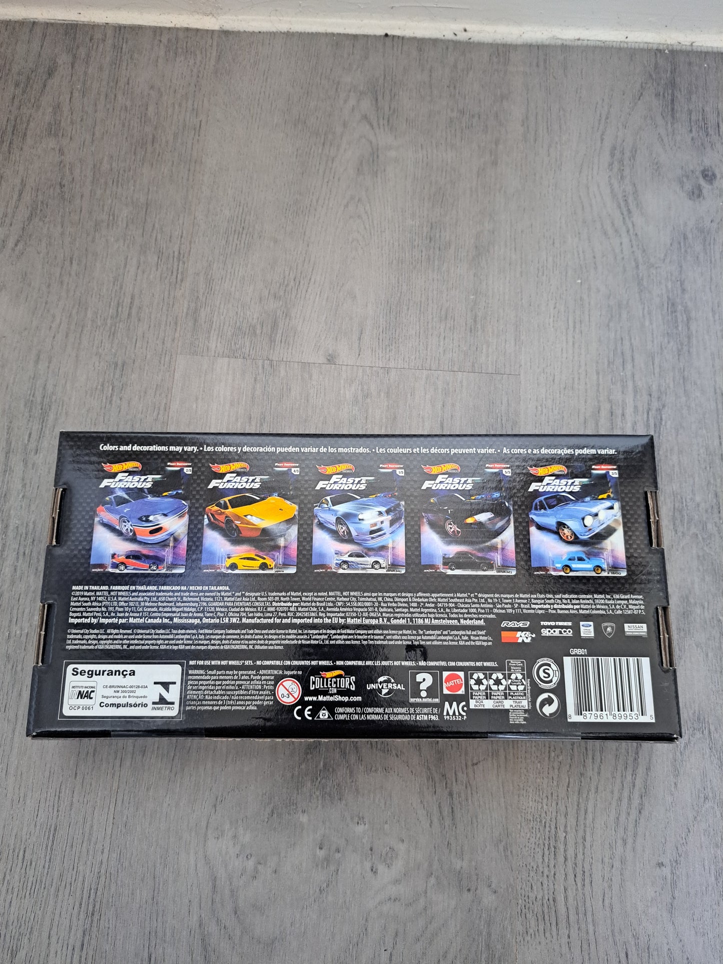 Hot Wheels Fast & Furious Fast Imports Boxset of 5