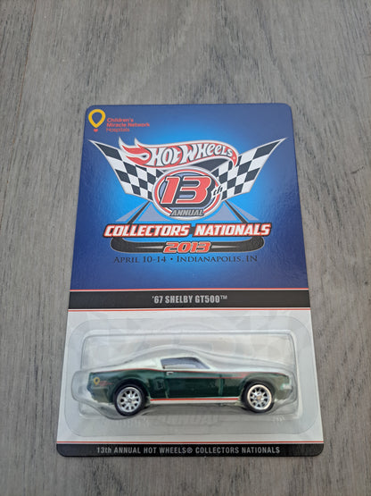 Hot Wheels 13th Collectors National 67 Shelby Gt500