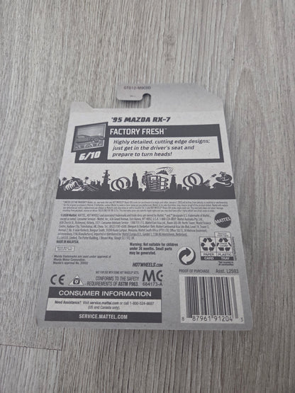 Hot Wheels Super Treasure Hunt 95 Mazda Rx-7