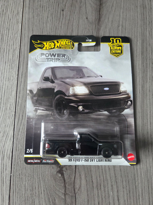 Hot Wheels Premium Power Trip  99 Ford F-150 Svt lightning
