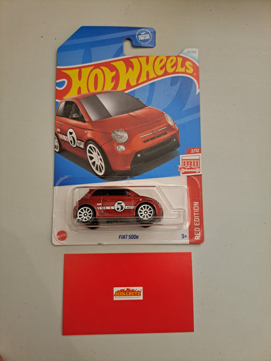 Hot Wheels Fiat 500e *Red Edition*