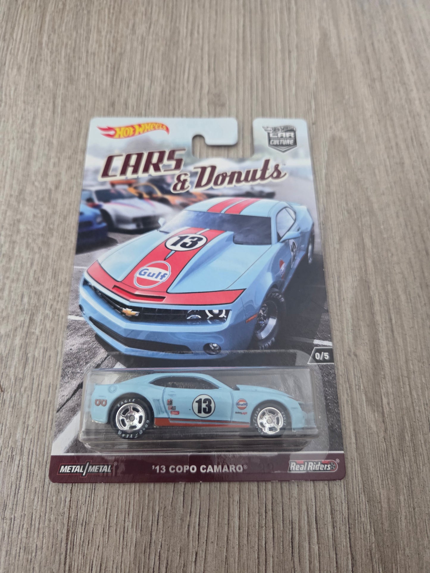 Hot Wheels Cars & Donuts Gulf Camaro 0/5 Chase
