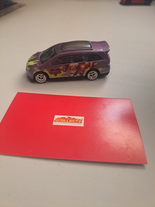 Hot Wheels Street Fighter Honda odyssey