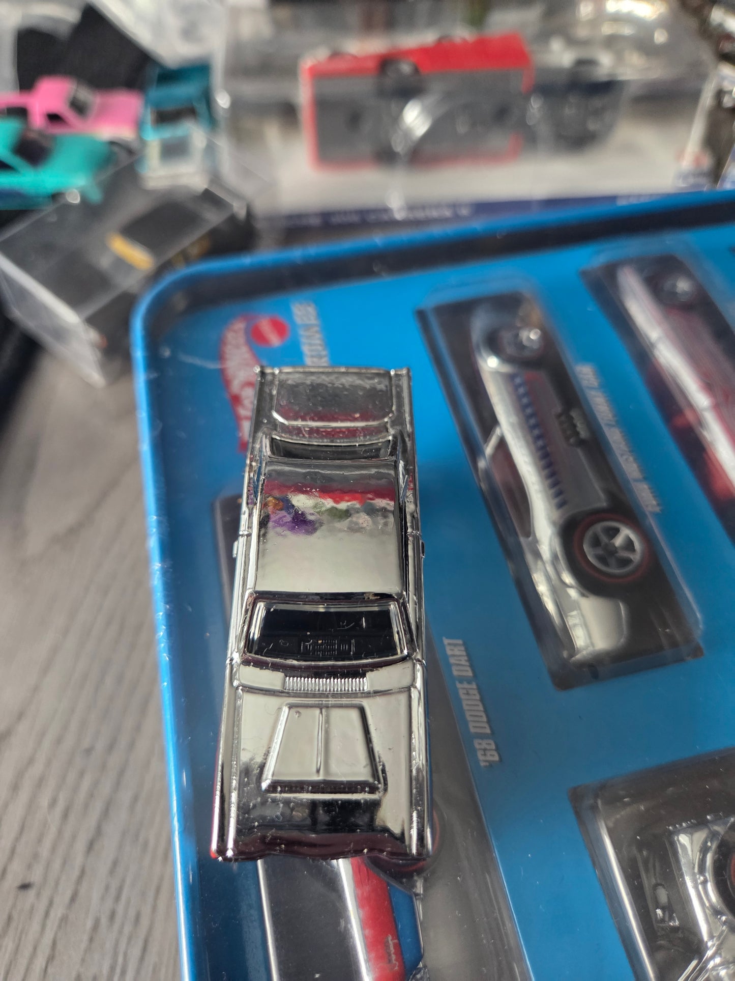 Hot wheels dodge dart super chrome *loose*