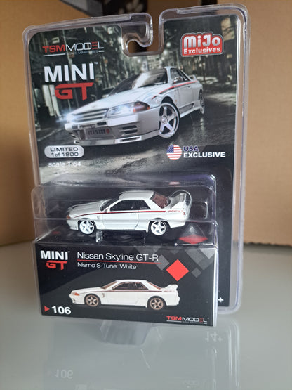 Mini Gt Nissan Skyline GT-R Nismo *Blister Card * 1 of 1800