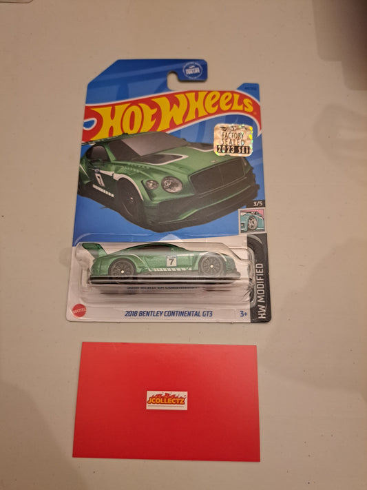 Hot Wheels Bentley Continental Gt3 *Factory Sealed*