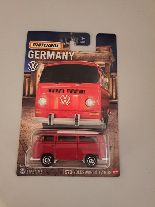 Matchbox Germany 1970 Volkswagen T2 Bus