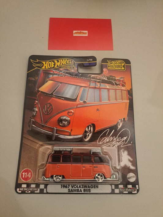 Hot Wheels Boulevard 1967 Volkswagen Samba Bus