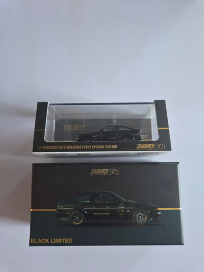 Inno 64 Toyota Sprinter Trueno  Ae86 Malaysia Event Model Special Edition Black limited