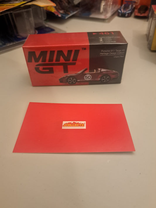 Mini Gt Porsche 911 Targa 4s Heritage Design Edition #461