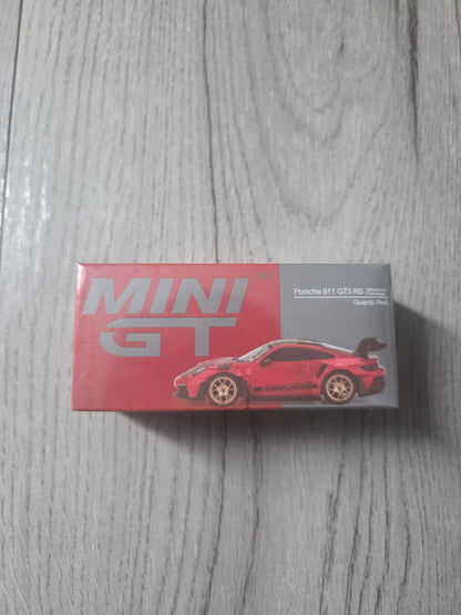 Mini Gt Porsche Gt3 Rs Gaurds Red #1060