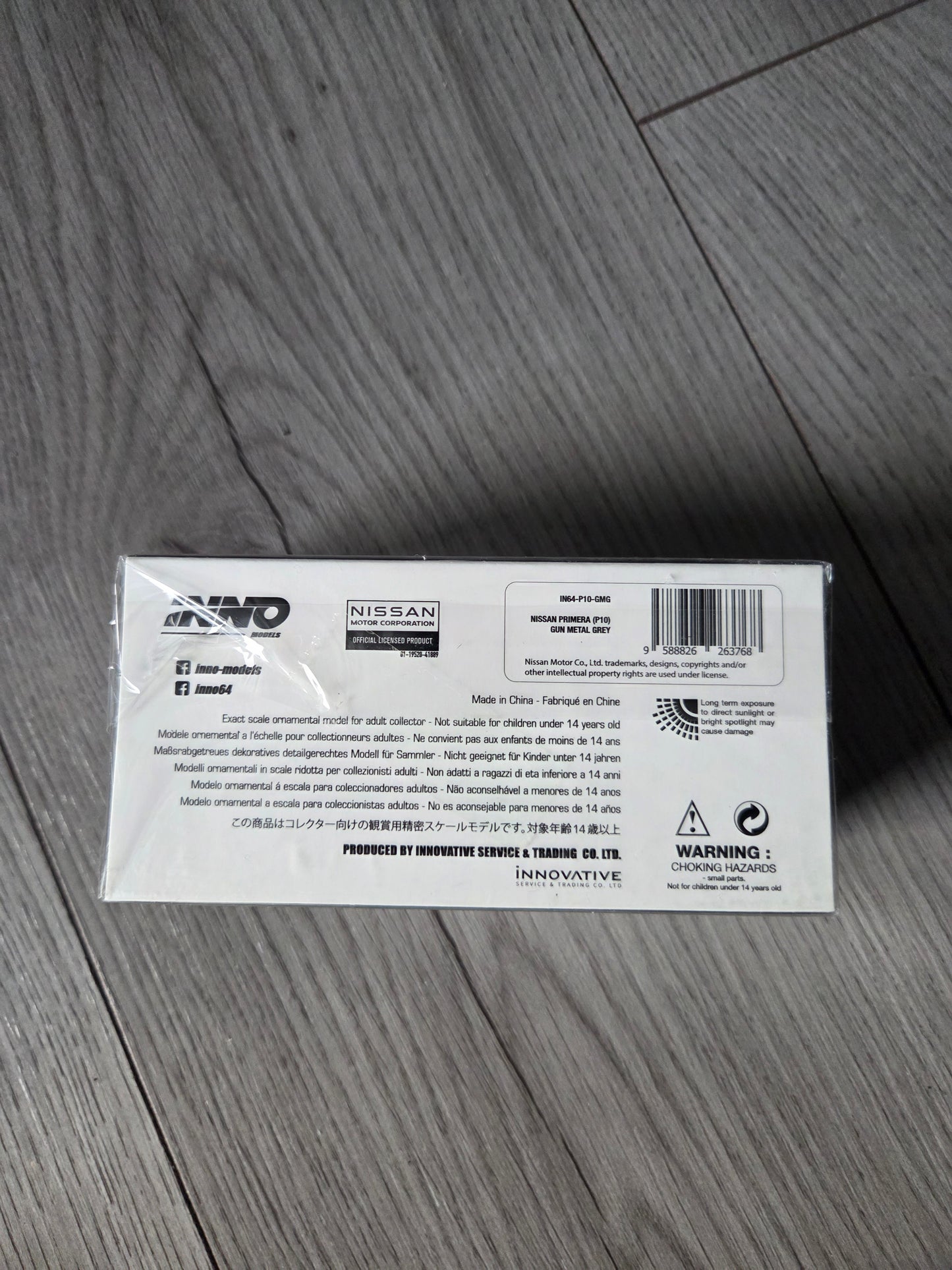 Inno 64 Nissan Primera P10 Grey