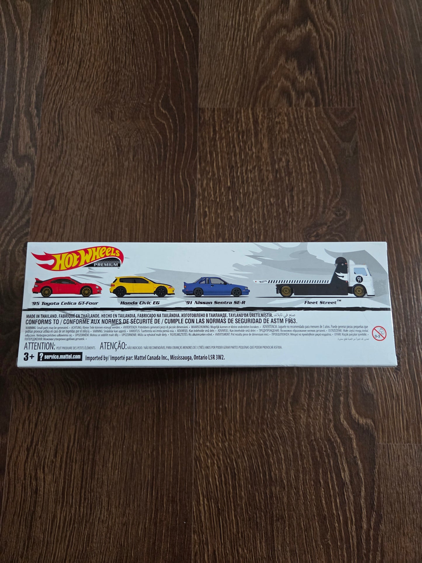 Hot wheels premium diorama boxset of 4