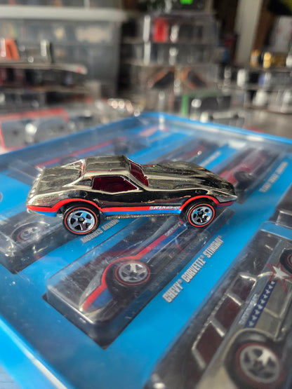 Hot wheels super chrome corvette stingray *loose*