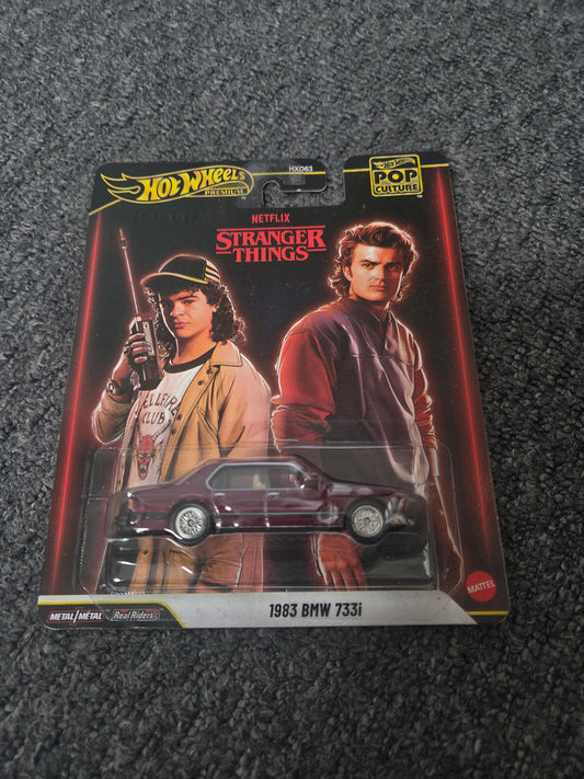 Hot Wheels Premium Stranger Things 1983 Bmw 733i
