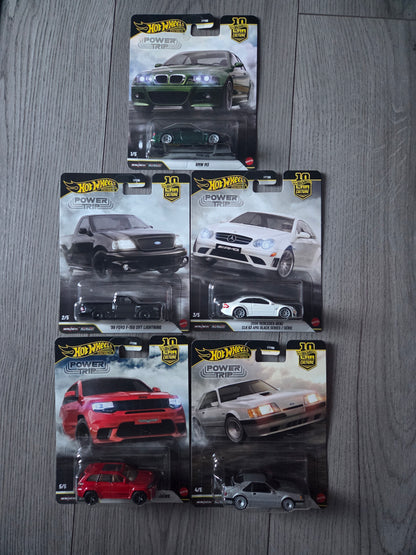 Hot Wheels Premium Power trip Set of 5