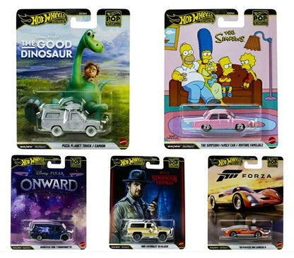 Hot Wheels Pop Culture Mix S Set of 5*Pre Order*