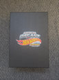 Hot wheels australian diecast expo 2025 Dinner car left facing in coval case with shirt & bag.