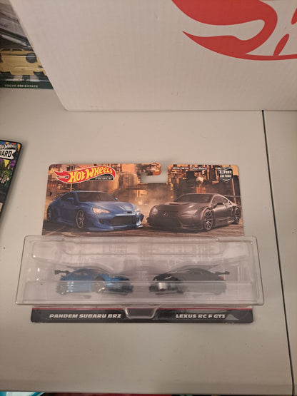 Hot Wheels Subaru/Lexus Jdm Twin Pack