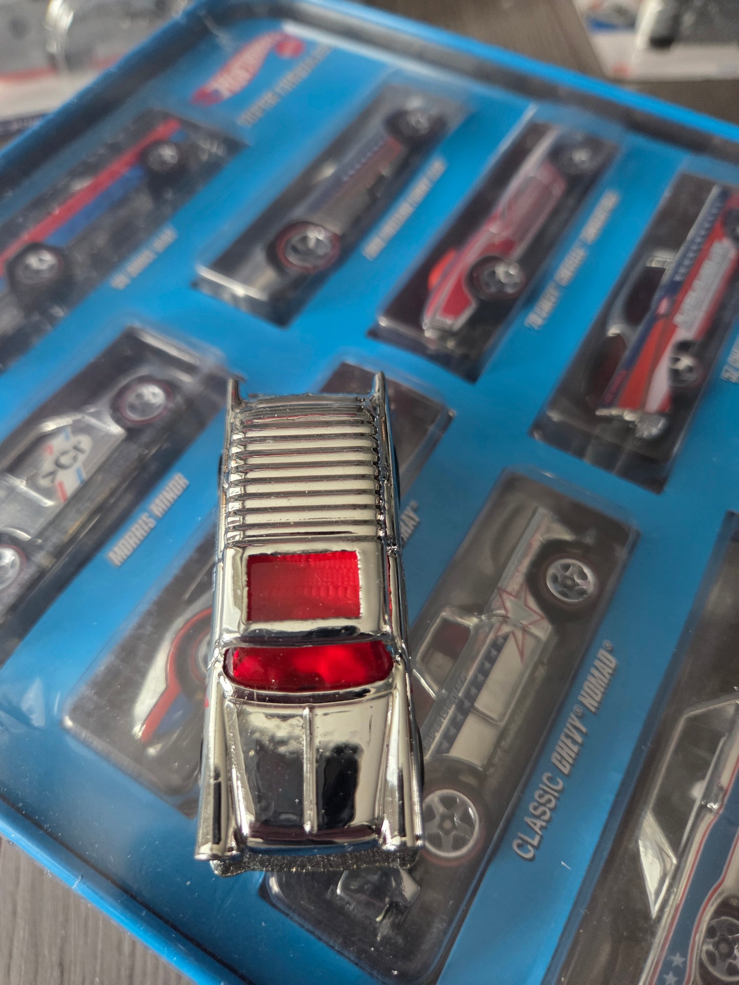 Hot wheels super chrome chevy nomad *loose*