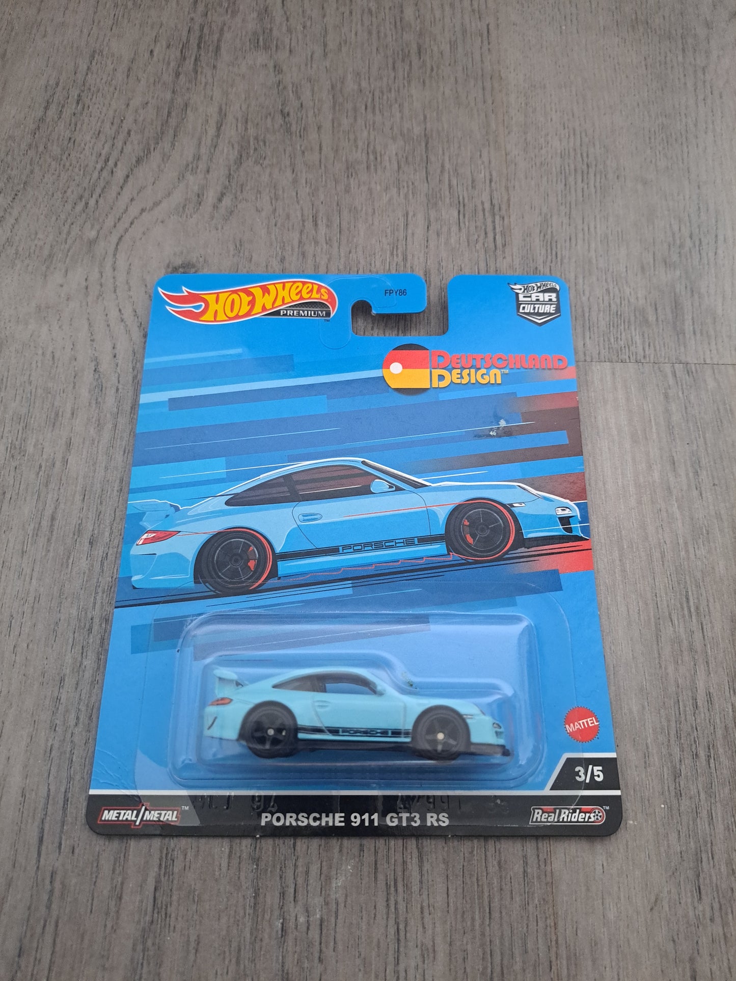 Hot Wheels Deutschland Deisgn Porsche 911 Gt3 RS