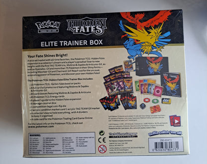 Hidden Fates Elite Trainer Box Sealed